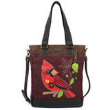 Chala Handbags Tote Cardinal Collection by Chala VEGAN Wallet, Tote and Keychain