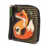 Chala Handbags Wallet Red Fox Collection by Chala!  Keychain, Crossbody, Wallet*