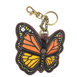 Chala Handbags, Wallets & Cases Coin purse Monarch Butterfly Collection Wallet, Mini Crossbody,Coin purse, Wallet Crossbody