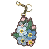 Chala Handbags, Wallets & Cases Keychain Forget Me Not Floral Chala Collection