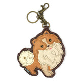 Chala Handbags, Wallets & Cases Keychain Pomeranian Collection by Chala, Vegan!  CUTE!*