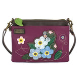 Chala Handbags, Wallets & Cases Mini Xbody Forget Me Not Floral Chala Collection