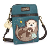 Chala Handbags, Wallets & Cases Sea Otter Collection by Chala Keychain, Crossbody Vegan