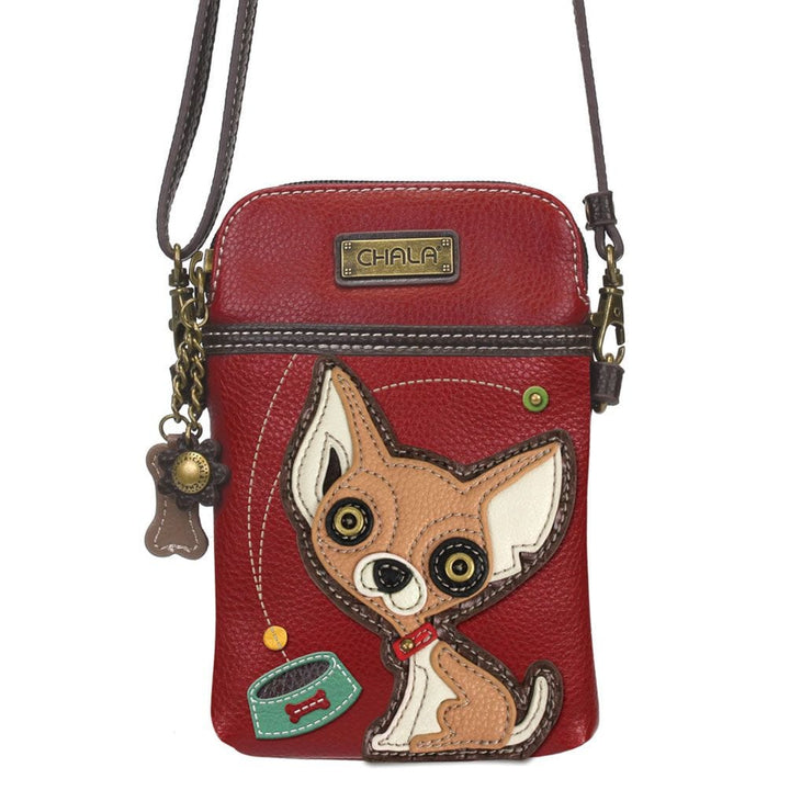 Chala Keychain Cellphone Xbody CHIHUAHUA Handbag Collection by Chala Vegan