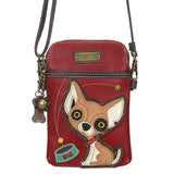 Chala Keychain Cellphone Xbody CHIHUAHUA Handbag Collection by Chala Vegan