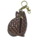 Chala Keychain LAZZY CAT - Calico Kitty KEYCHAIN/KEY FOB/COIN PURSE* by Chala