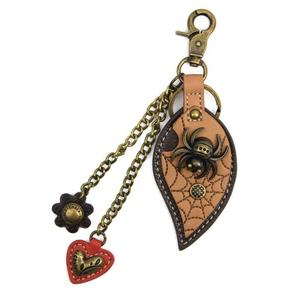 CHALA - SPIDER - CHARMING KEYCHAIN | Animal Lover Gifts – The Pink Pigs