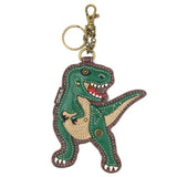 Chala Keychain TRex DINOSAUR KEYCHAINS/KEY FOB/COIN PURSE-CHALA Vegan