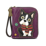 Chala Keychain Wallet BOSTON TERRIER Collection- by CHALA