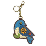 chala Keychains Bluebird Bird Keychain Collection by Chala-Closeout