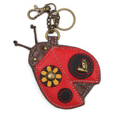 Lady Bug Collection:  Wallet, Key Chain, Crossbody*