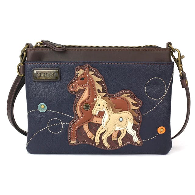 Chala Messenger Bag Xbody Mare & Foal HORSE Handbag Collection by Chala