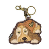 Chala Purses And Pouches Golden Key FOB Cocker Spaniel Handbag Collection by Chala