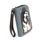 Chala Wallet Chala Dog  Zip Around Wallets-Carry your cards in dog gone good style!*