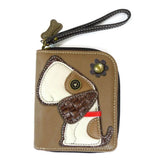 Chala Wallet Chala Dog  Zip Around Wallets-Carry your cards in dog gone good style!*