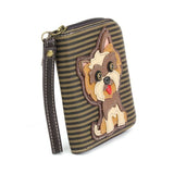 Chala Wallet Chala Dog  Zip Around Wallets-Carry your cards in dog gone good style!*