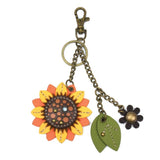 Chala Women - Accessories - Wallets & Small Goods Mini Keychain SUNFLOWER and BEE, WALLET, CELL PHONE XBODY,Venture CROSSBODY and KEY FOB/COIN PURSE*