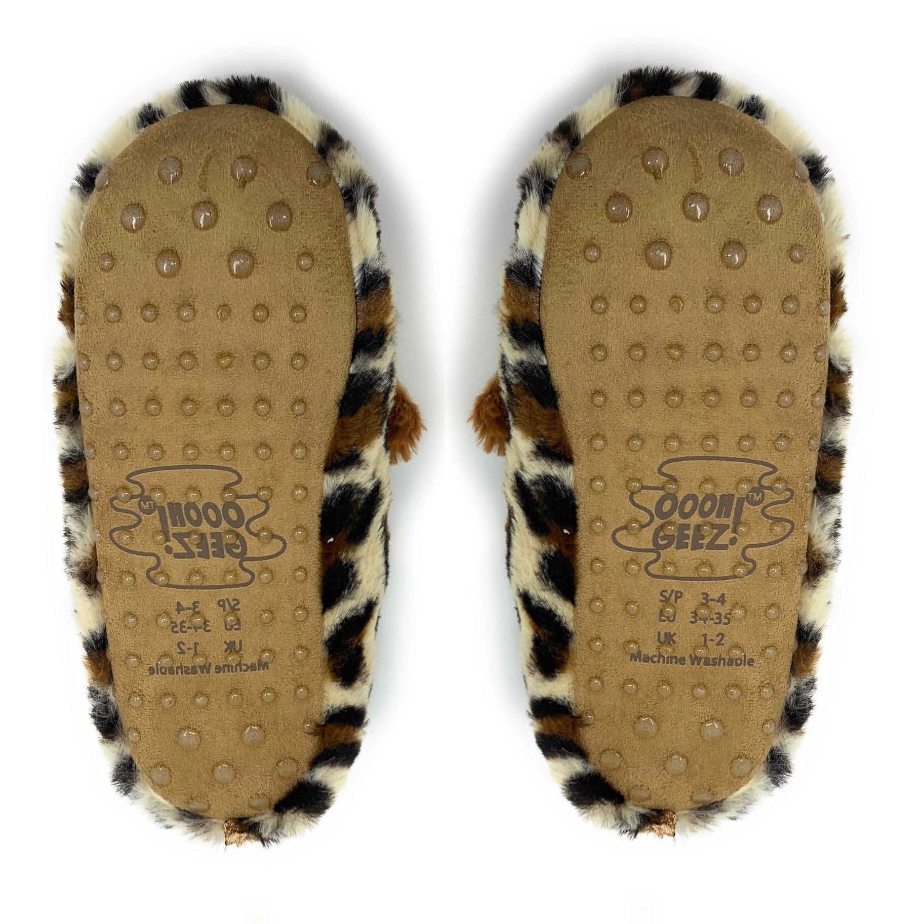 Cheetah Bang | Women's Fluffy Sherpa House Slippers
