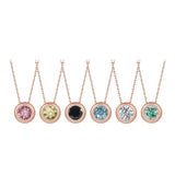 Coco-Alibaba jewelry Moissanite 1ct Colored GRA Bezel Set Jewelry 925 Sterling Silver Lasting Beauty Plating
