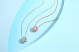 Coco-Alibaba jewelry Moissanite 1ct Colored GRA Bezel Set Jewelry 925 Sterling Silver Lasting Beauty Plating