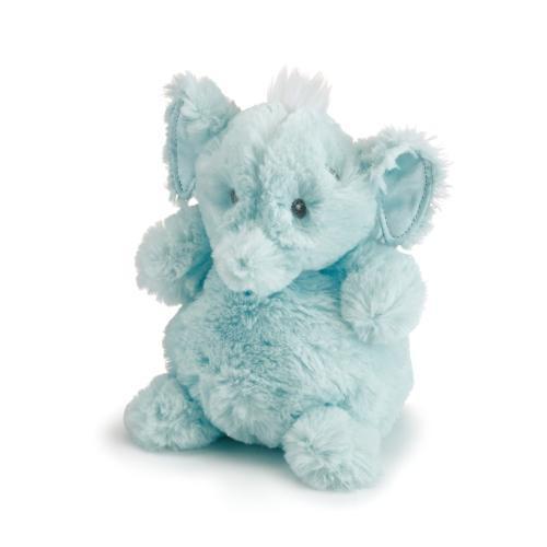 demdaco Baby Blue Elephant Rattle for the Little Ones in Pink or Blue, SUPER Soft and Cute! *