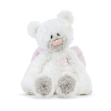 Demdaco Baby Pink Guardian Angel Bears- Pink & Blue Beautiful gifts for babies *