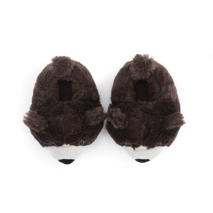 Demdaco booties BLACK BEAR BOOTIES for Babies-Nancy Tillman Collection 6-12mo *