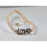 {Demdaco Fashion Jewelry Cream-Love Crochet Bracelets, Quality "Love is in the Air" Collection!  Very Sweet & Cute!