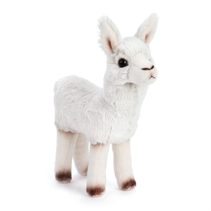 Demdaco Plush Animals Llama Beanie Plush American Wildlife-Fox, Llama, Moose