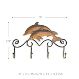 Dolphin Wall Hooks, Coat Hanger, Key Hook - The Pink Pigs, A Compassionate Boutique
