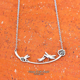 Bee, Dragonfly, Butterfly Stainless Steel Bar Pendants MADE IN USA! - The Pink Pigs, A Compassionate Boutique