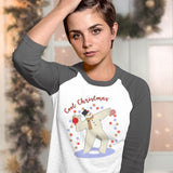 Cool Christmas Baseball T-Shirt - Art T-Shirt - Cool Tee Shirt
