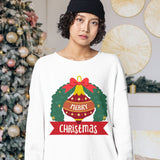 Merry Christmas Long Sleeve T-Shirt - Christmas T-Shirt - Print Long Sleeve Tee Shirt