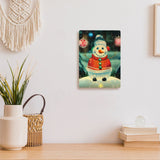 Christmas Themed Metal Photo Prints - Funny Decor Pictures - Graphic Decor Pictures
