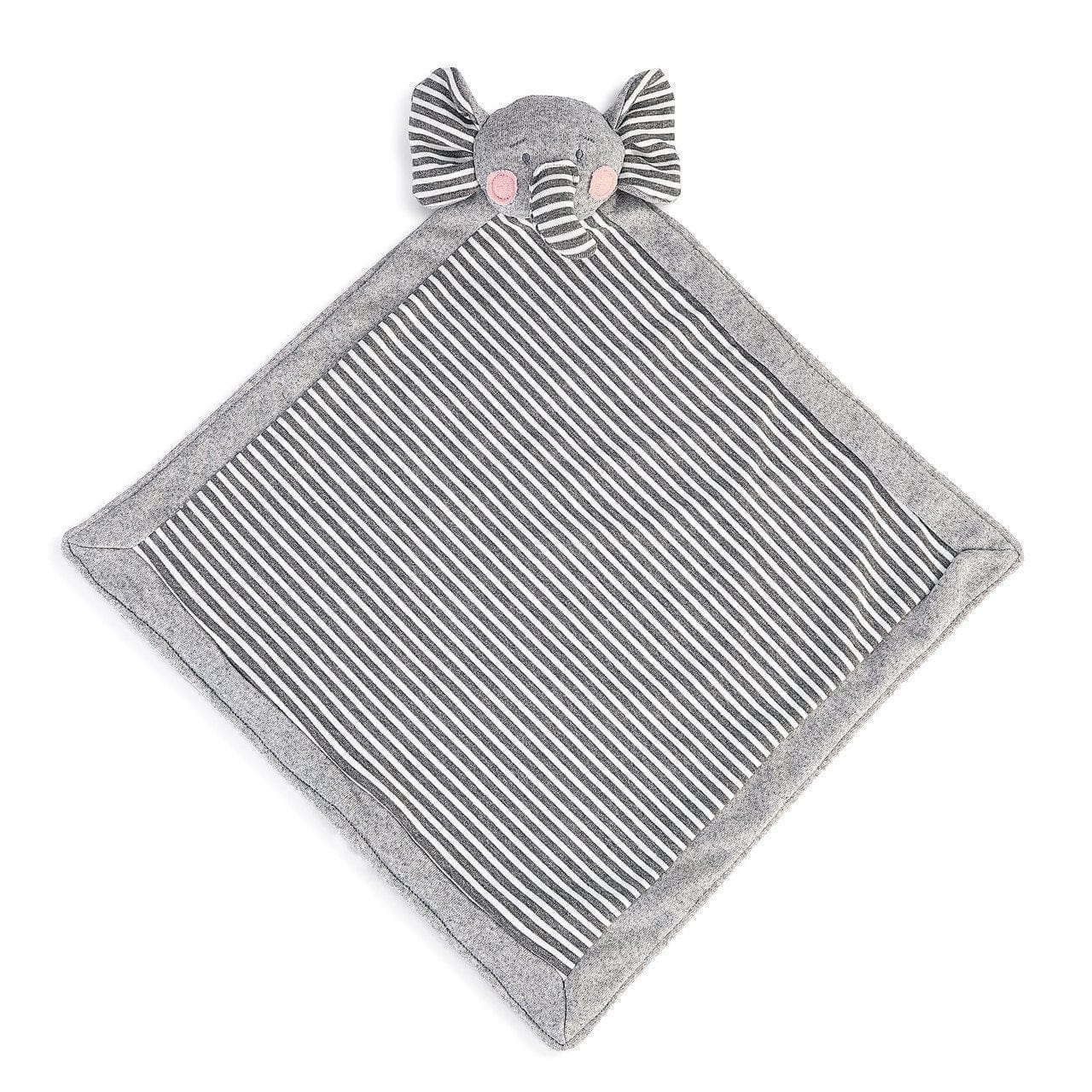 Elephant Jersey Knit Baby Cuddle Blankie - The Pink Pigs, A Compassionate Boutique