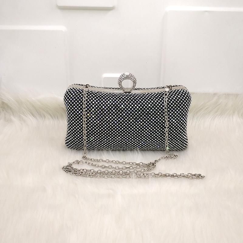 Elegant Pink Clutch / Evening Bag / Dinner / Banquet bag with rhinestones &  diamond, Women's Fashion, Bags & Wallets, Clutches on Carousell