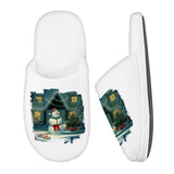 Snow Design Memory Foam Slippers - Christmas Slippers - Art Slippers