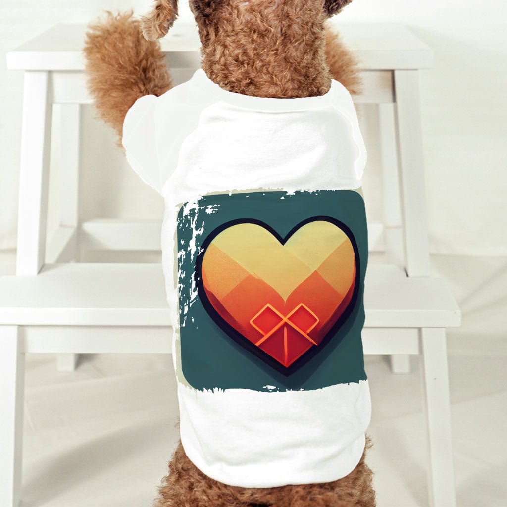 Video Game Dog T-Shirt - Fantasy Dog Shirt - Heart Dog Clothing