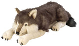 Big Plush Wolf Stuffed Animal, Realistic - 30