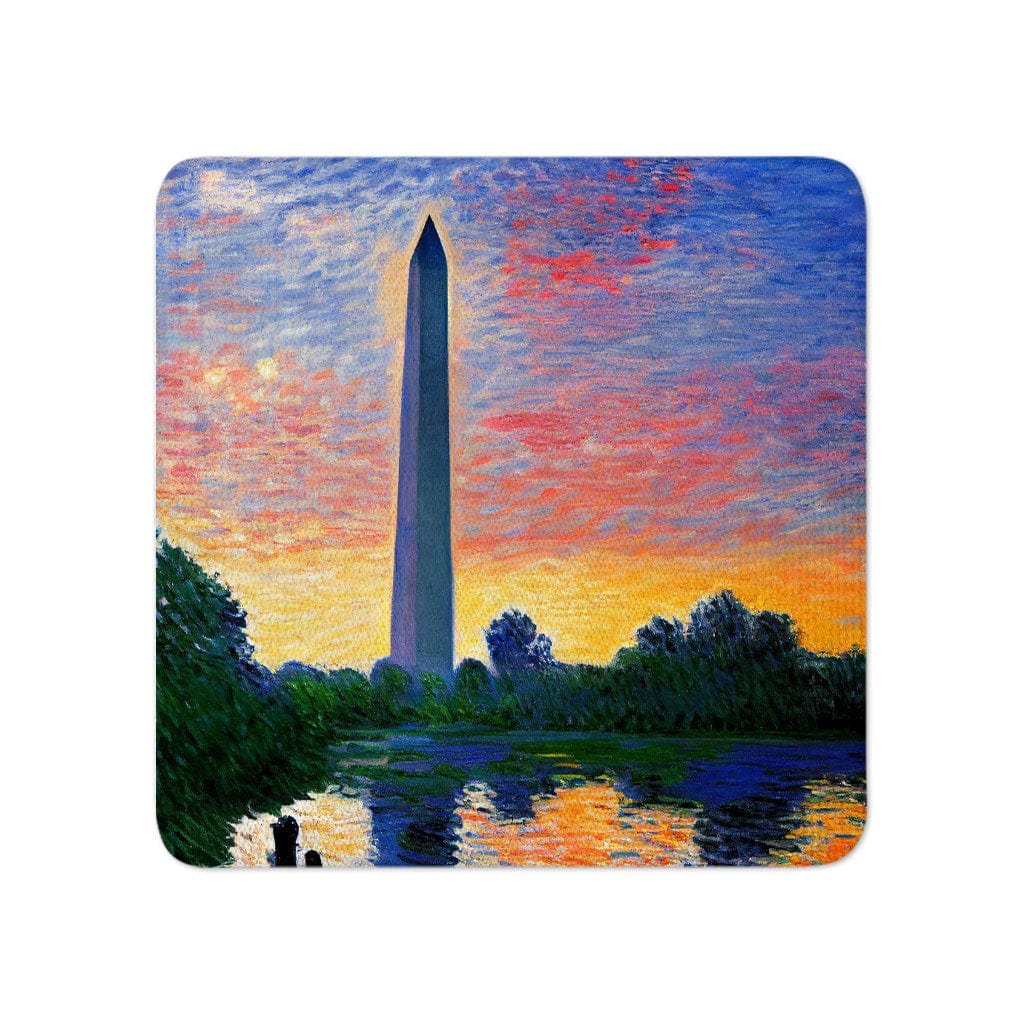 Washington National Cathedral Hat Patches - Monet Art Patches - United States Patch Applique