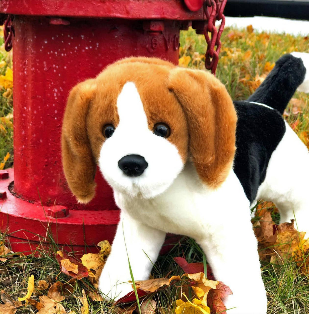 Faire: Auswella Stuffed Animals Bandit Beagle Plush Dog