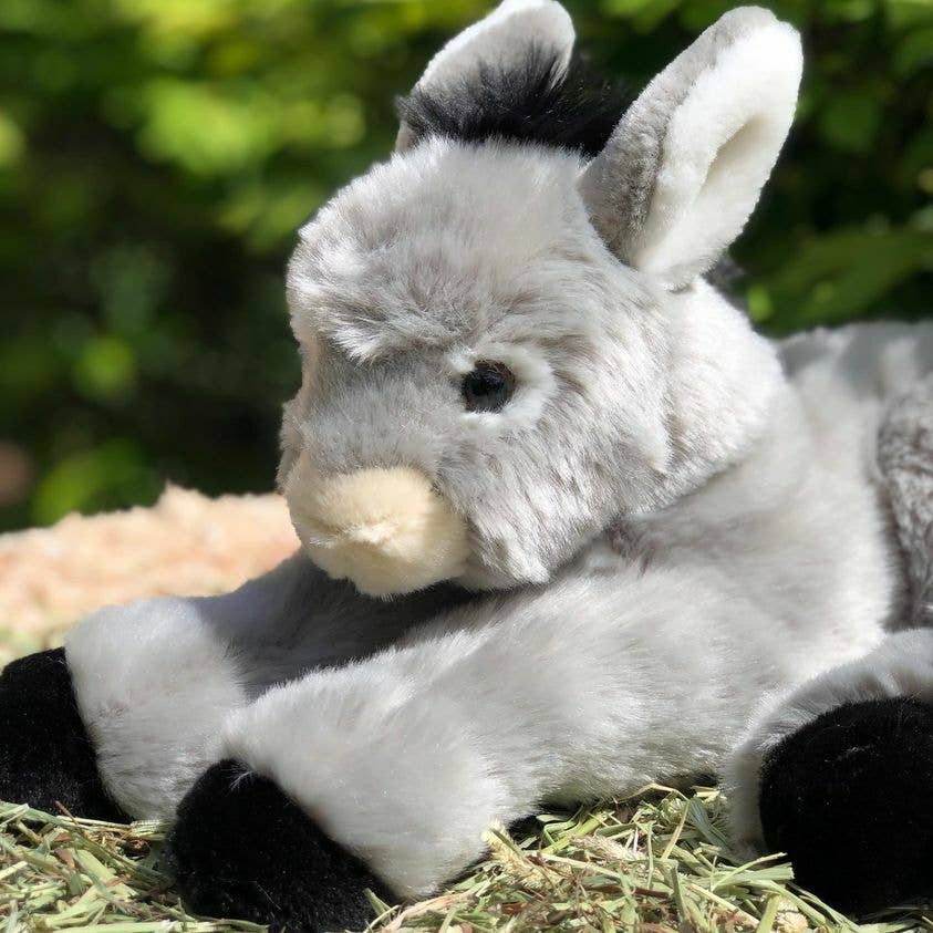 Faire: Auswella Stuffed Animals Plush Donkey- Super Soft Baby Donkey by Auswella