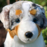 PLUSH Large Blue Merle Australian Shepherd