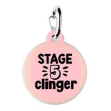 FAIRE - Bad Tags PET Clinger Pet Dog Tags Made in the USA, Recycled Metal, Glow in Dark, Waterproof *