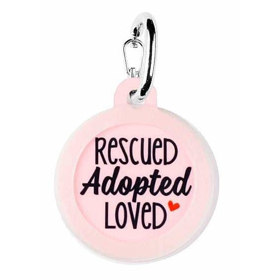 FAIRE - Bad Tags PET Pet Dog Tags Made in the USA, Recycled Metal, Glow in Dark, Waterproof *