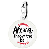 FAIRE - Bad Tags PET Pet Dog Tags Made in the USA, Recycled Metal, Glow in Dark, Waterproof *