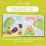 FAIRE: Bearington Collection Activity Toys Tool Time with T-Rex Cutest Children's Gift Set