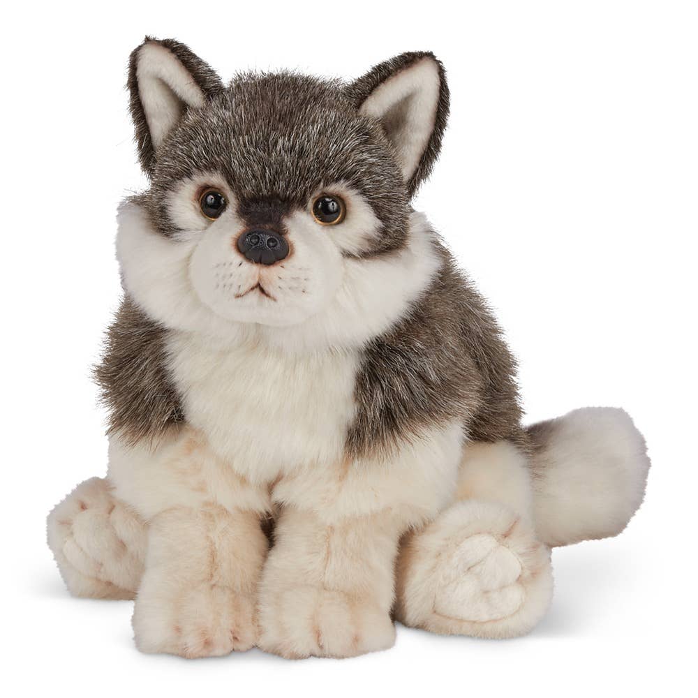 FAIRE: Bearington Collection Plush Wolf Nanook the Wolf by Bearington