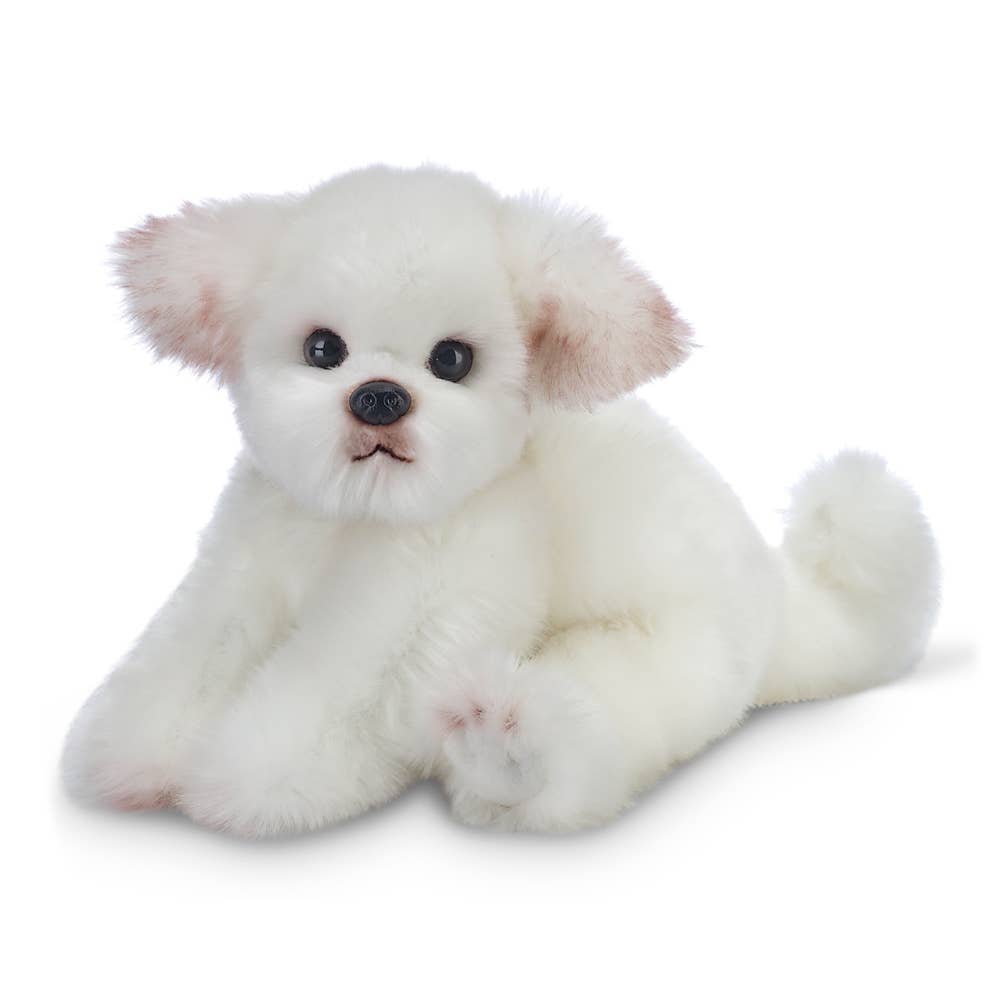 Faire-Bearington Collection Stuffed Animals Plush Maltese Angel Fluffy White Puppy Dog