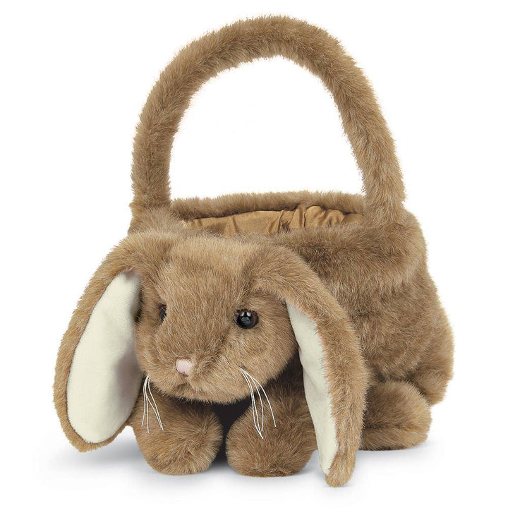 FAIRE - Bearington Plush Animals Bunny Plush Easter Basket for Children